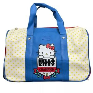 Hello Kitty Rolling‎ Duffle Luggage Carry-On Travel Bag
